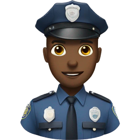Police heart emoji
