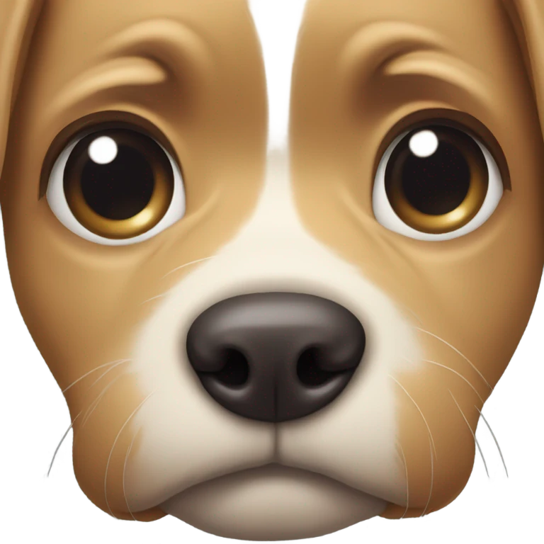 Dog crying emoji