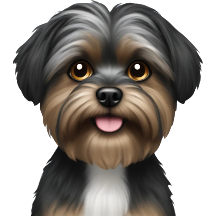 Black shorkie emoji