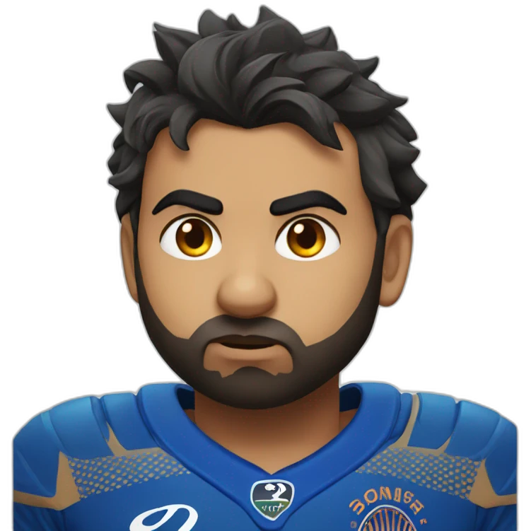 Sad Rohit Sharma  emoji