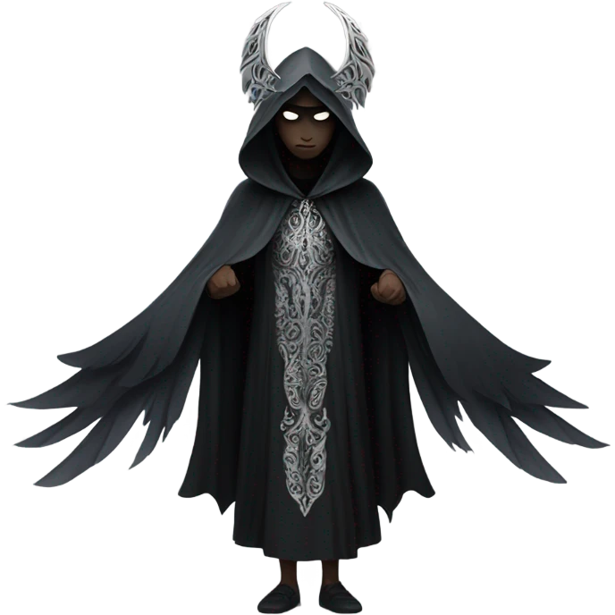 Angel of darkness emoji