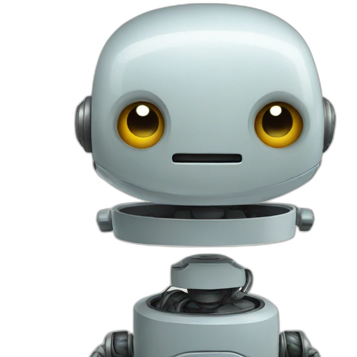 funny robot emoji