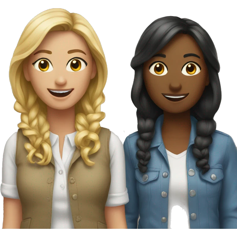 Work besties emoji