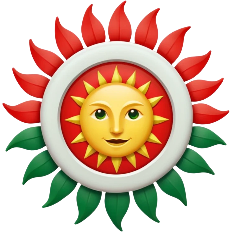 Kürdistan bayrağı emoji