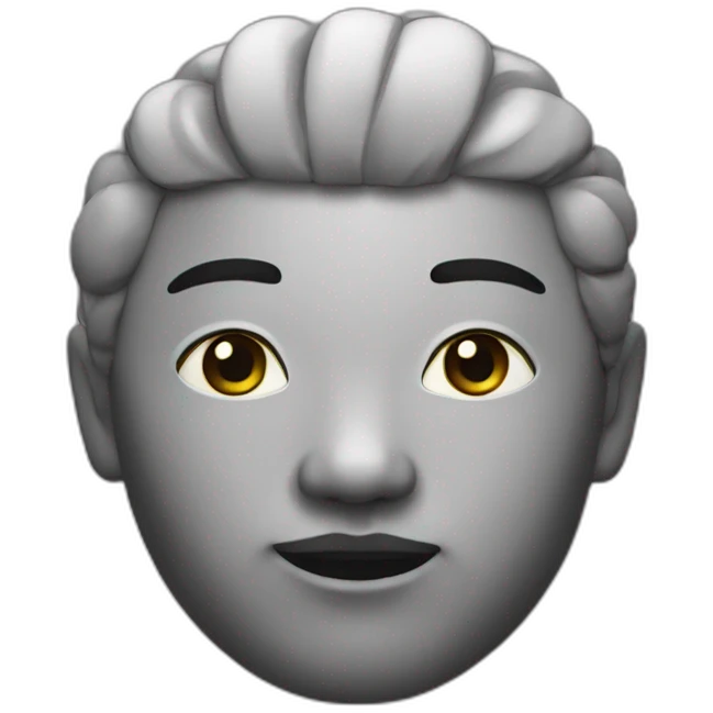 Chinois noir emoji