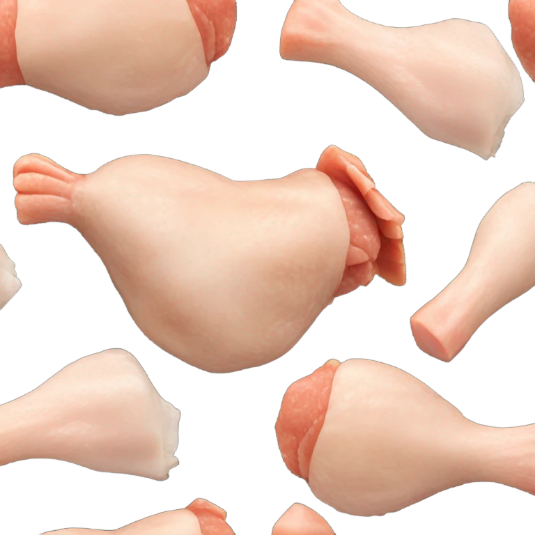 chicken meat emoji