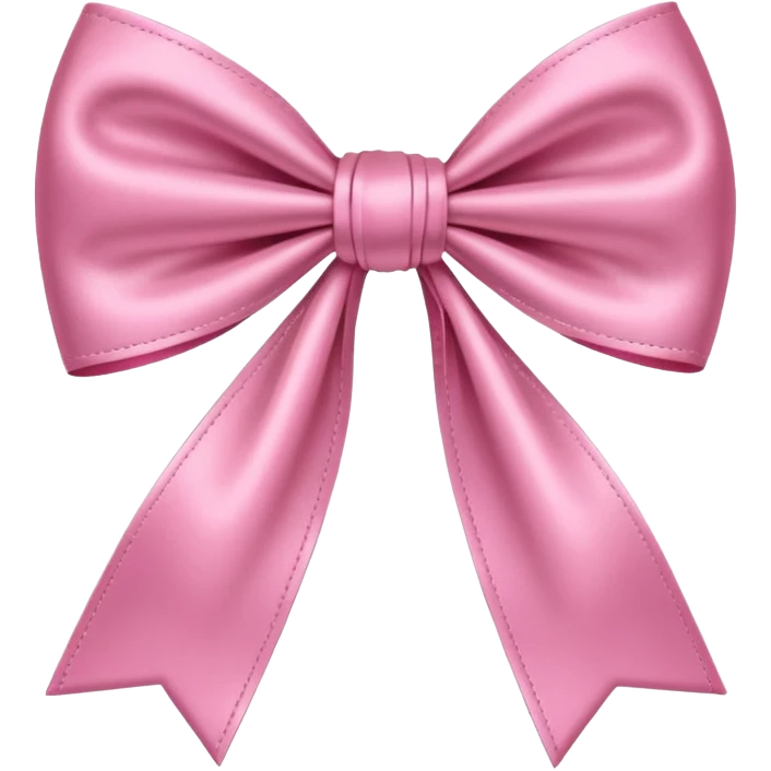 Bow pink emoji