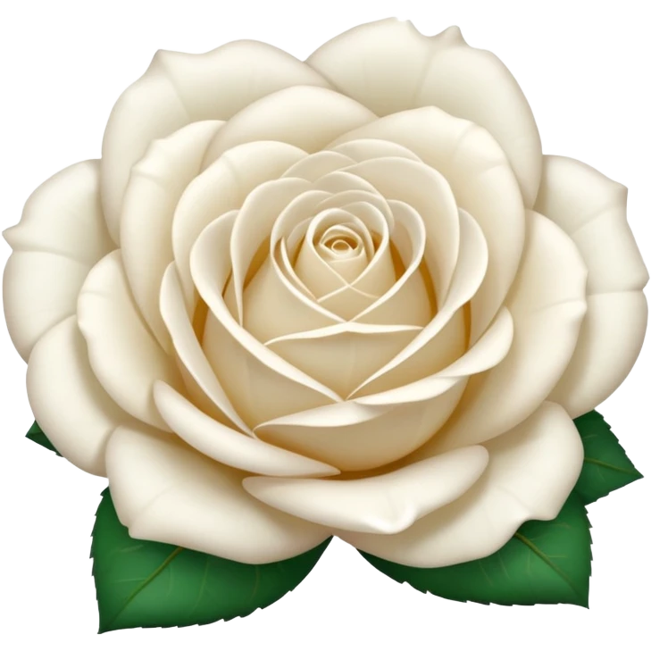 White rose emoji