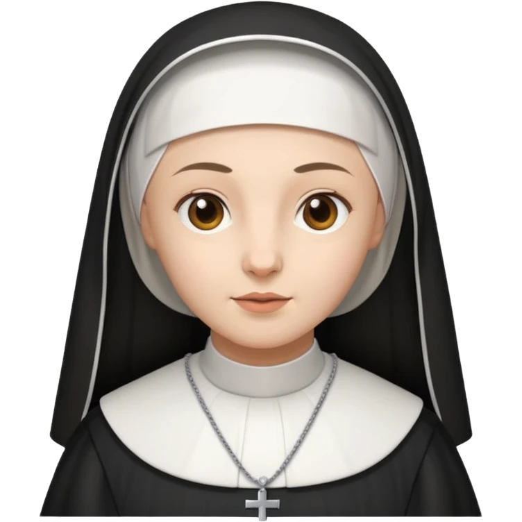 A nun emoji