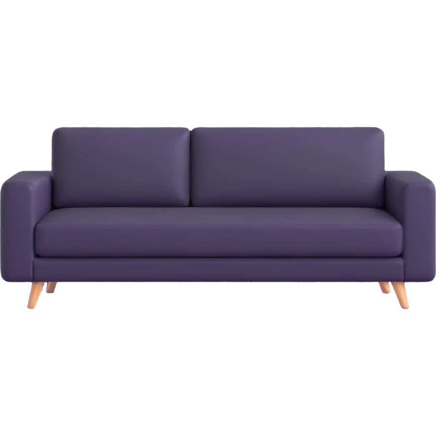 minimalist modern sofa emoji