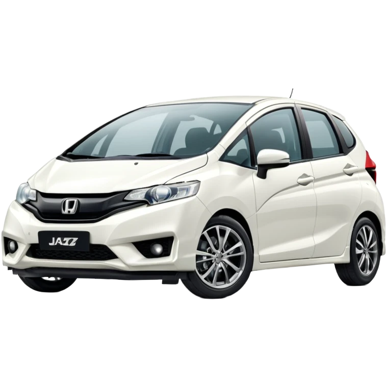honda jazz ge mc rs white colour emoji