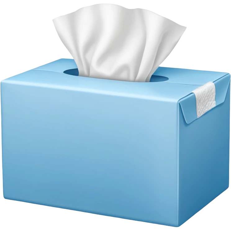 Box of tissues emoji