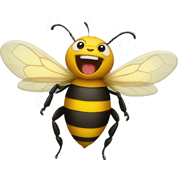 bee roar emoji