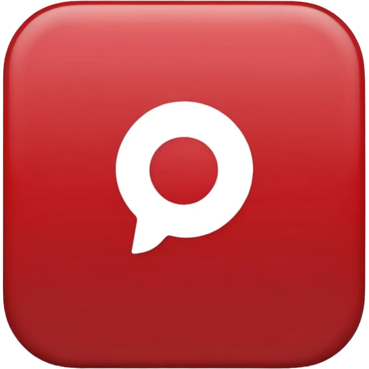 Pinterest logo emoji