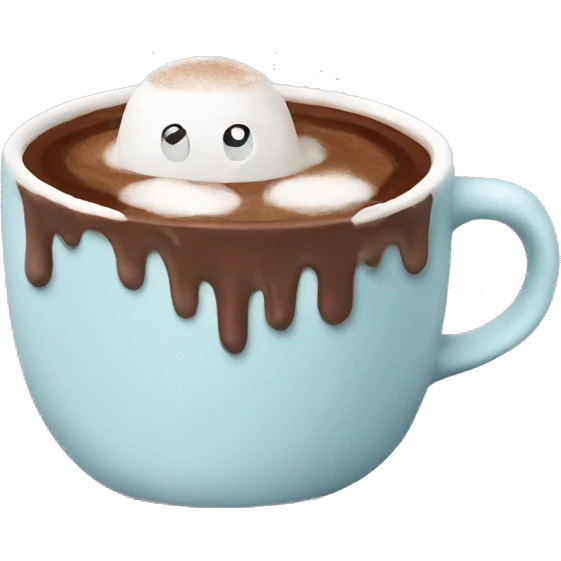 Hot chocolate mugs emoji