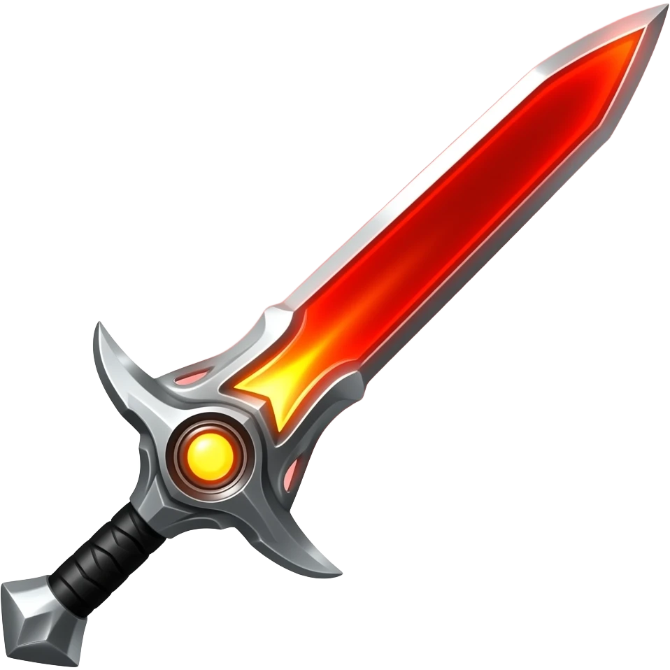 A red future sword emoji