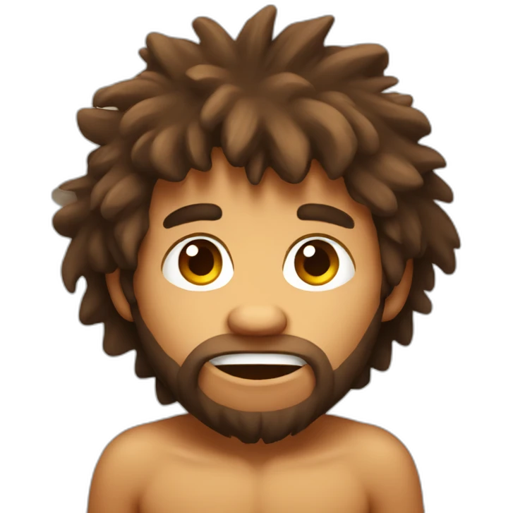 cute caveman emoji
