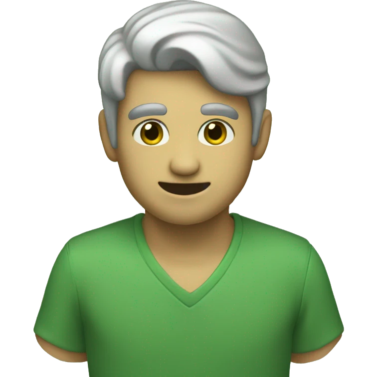 Mono verde emoji