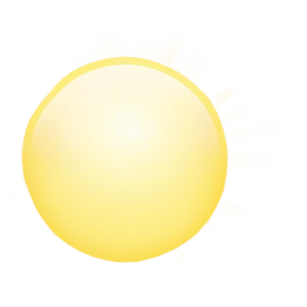 Sun up emoji
