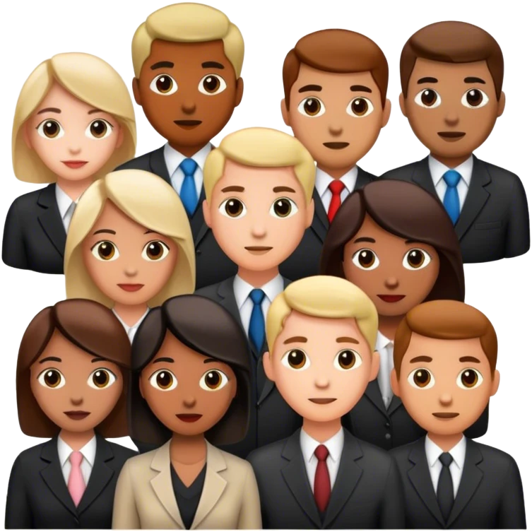 team of professional emoji