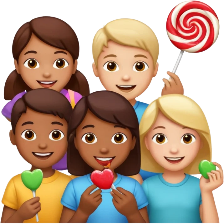 New year Candy children emoji