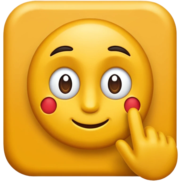 Kalp yapan iki çocuk emoji