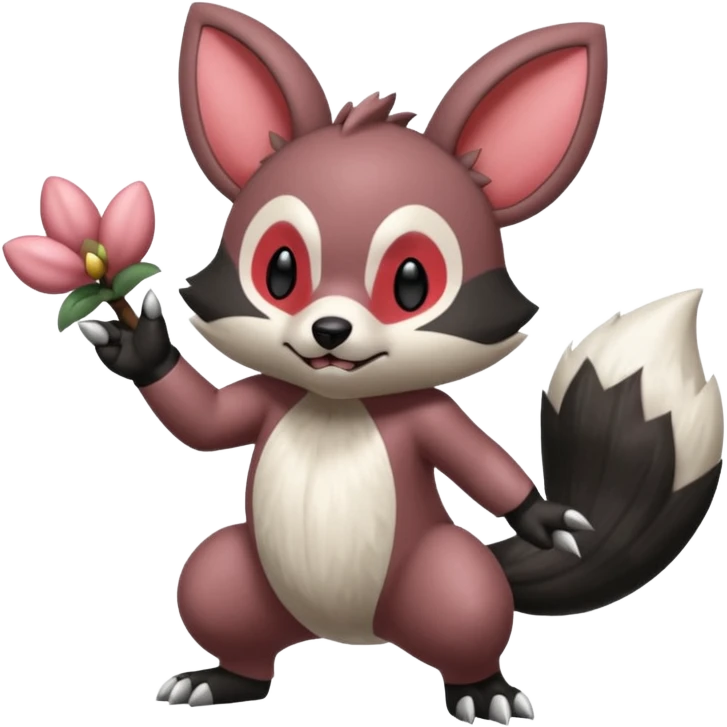 Teddiursa-Minccino-Obstagoon-fusion  emoji