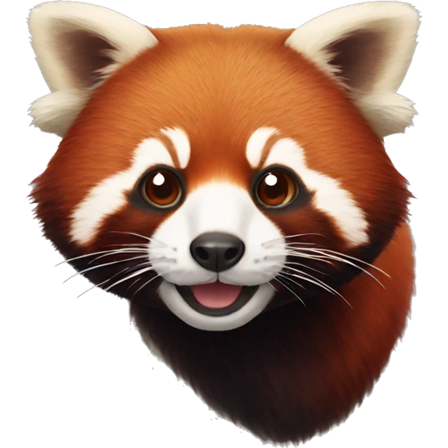 a red panda emoji