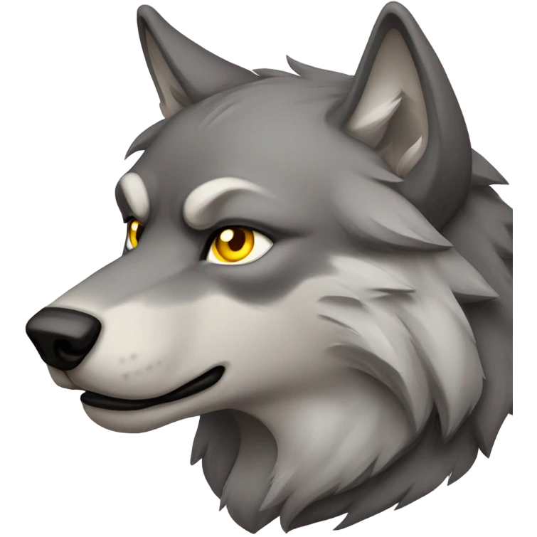 Alfa wolf emoji