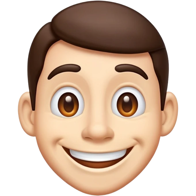 goofy smiling emoji
