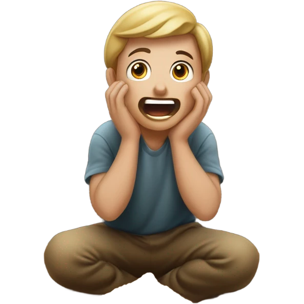 Eating dirt emoji