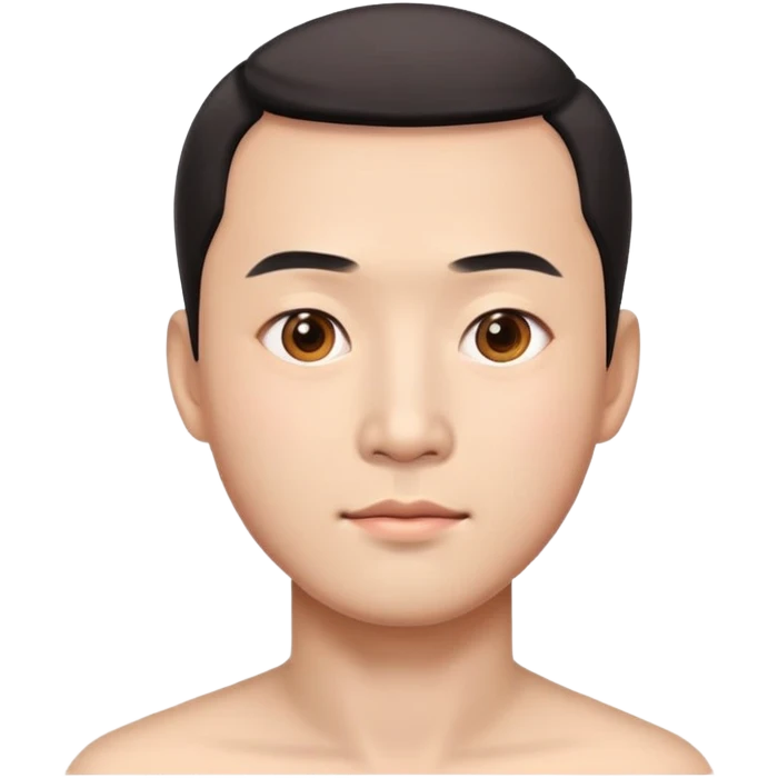 Chinese scientist man super realistic  emoji