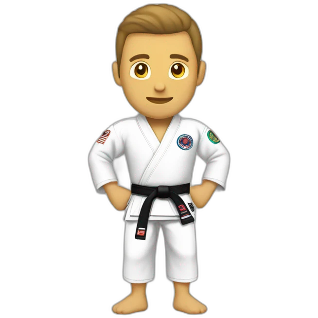 jiu-jitsu emoji