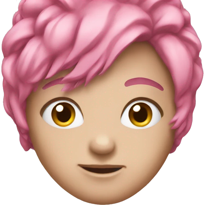 Pink emoji