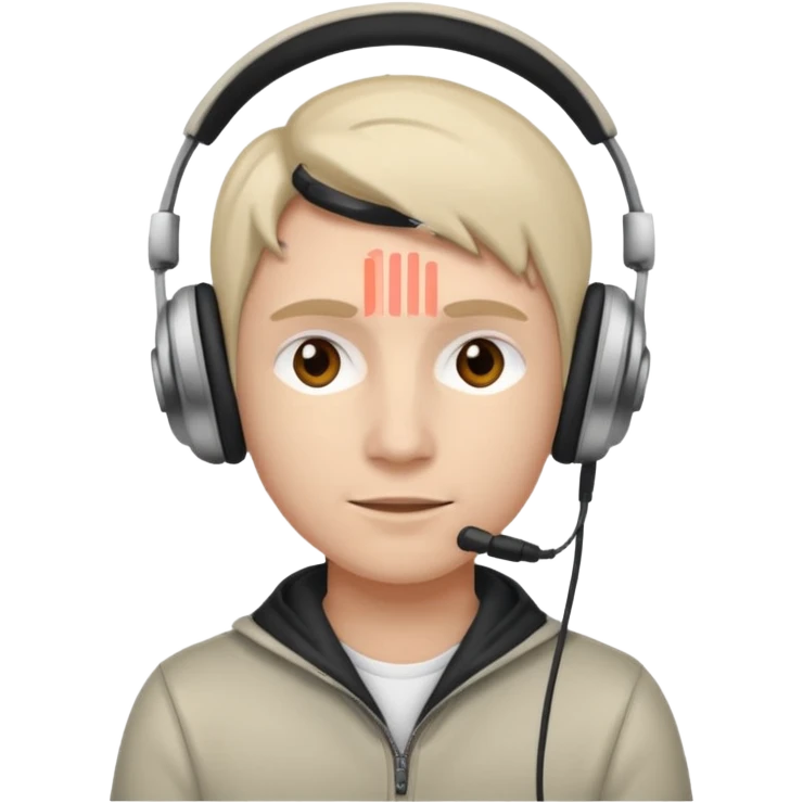 podcast listening emoji