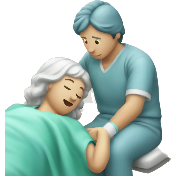 caring for patients emoji