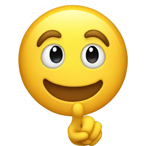 smiley pointing at me  emoji
