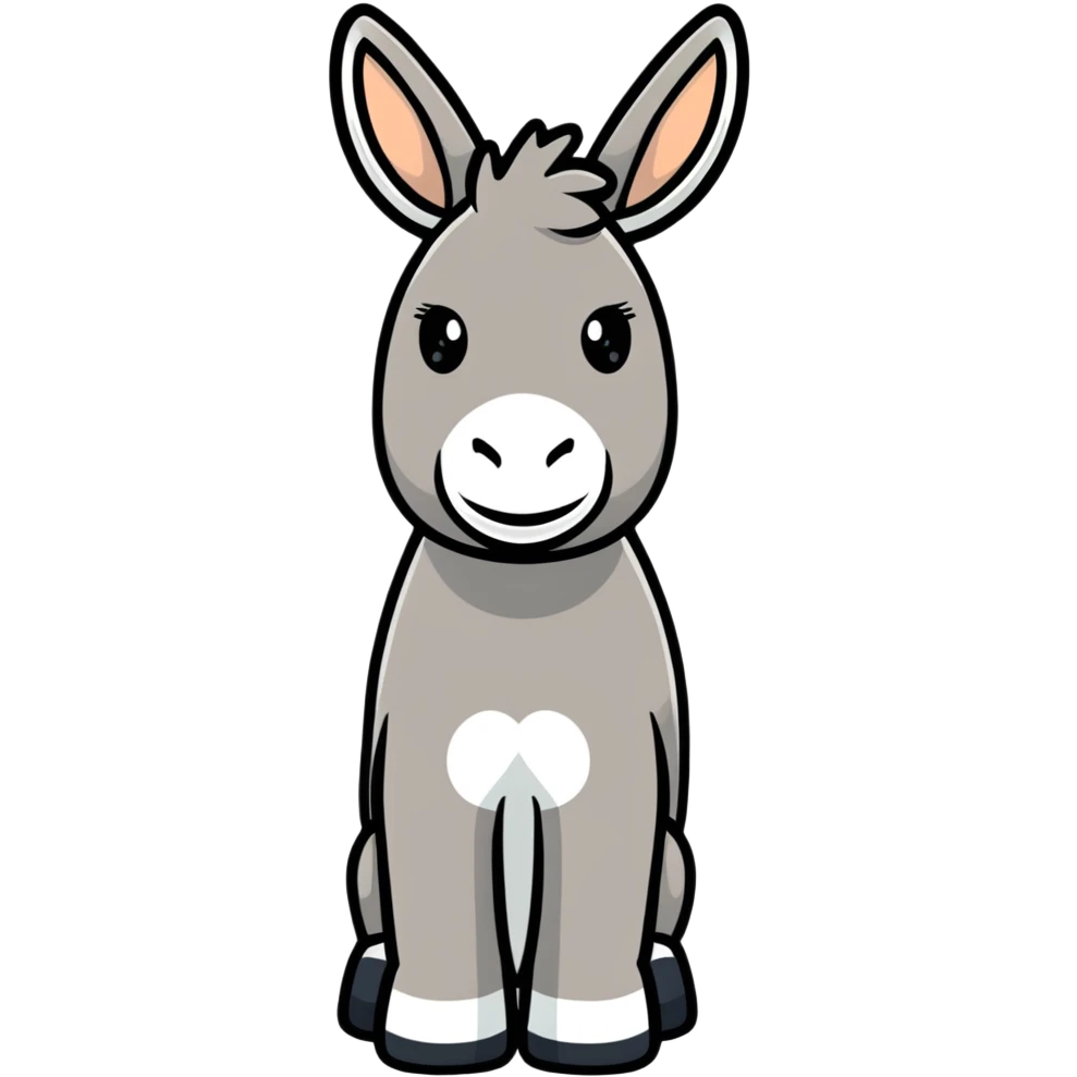 Donkey from Shrek movie emoji