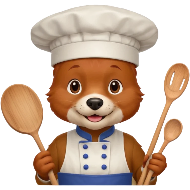 chef red dog emoji