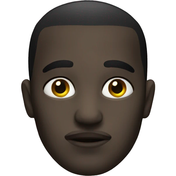 Black eyed emoji