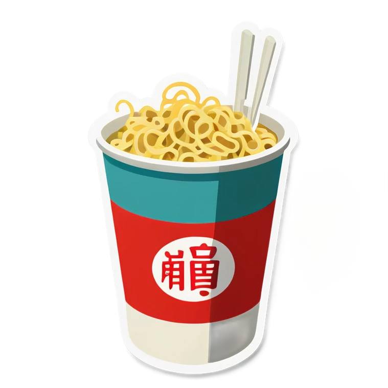 Cup of noodles emoji