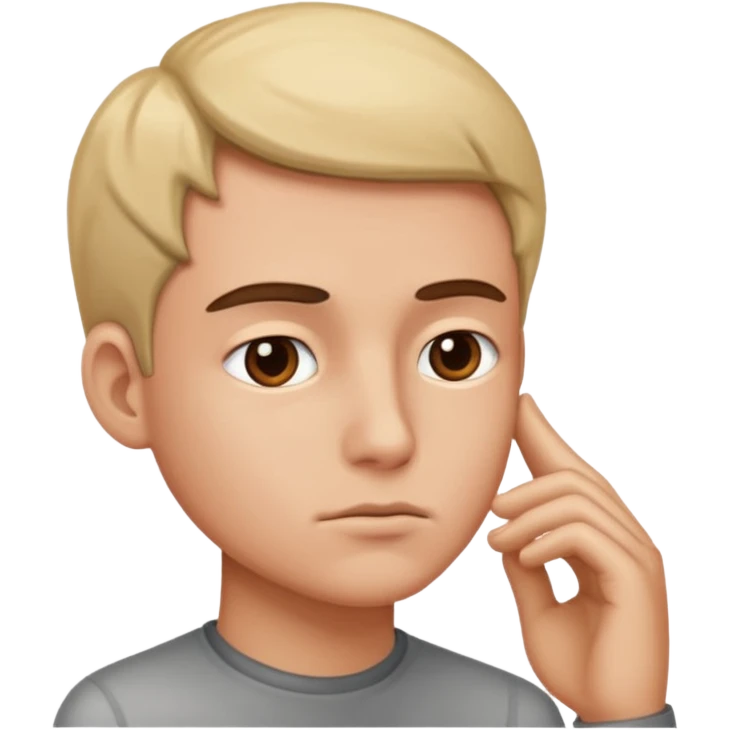 thinking  emoji