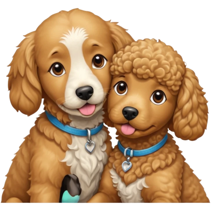 Gay dogs emoji