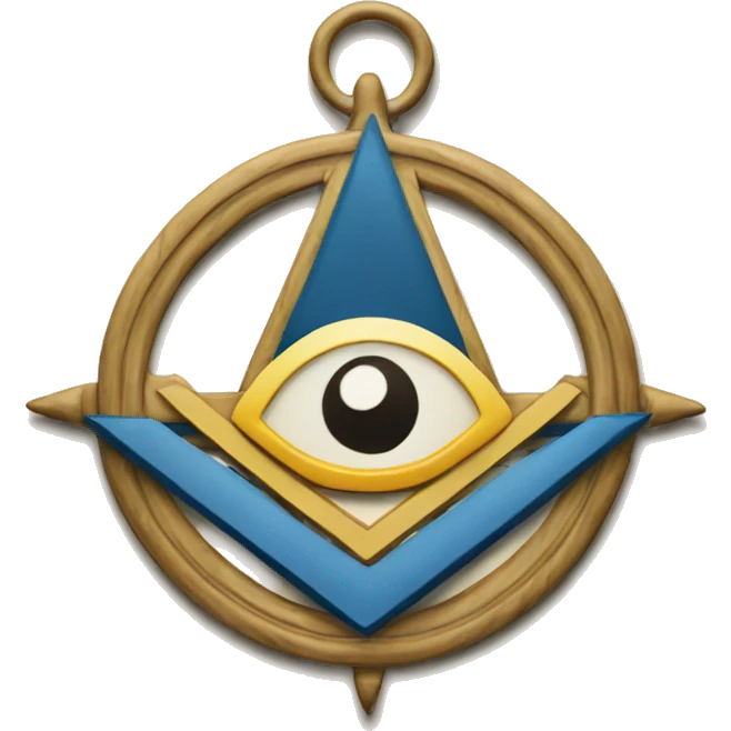 Square and compass  emoji