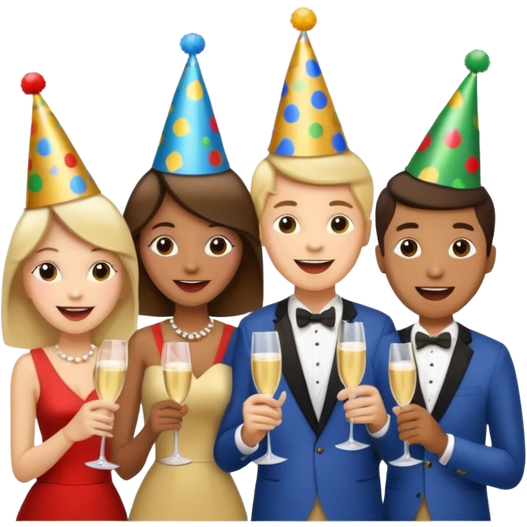 New year aesthetic emoji