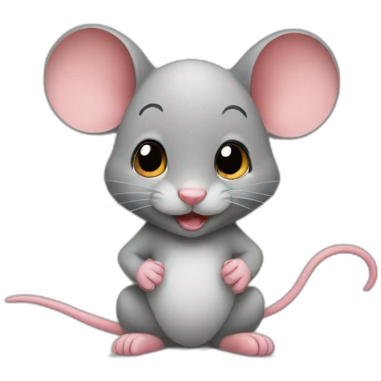 cute-mouse emoji