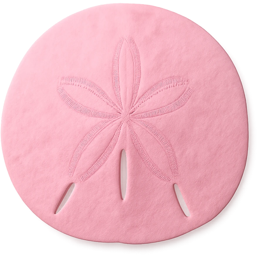 pink sand dollar emoji