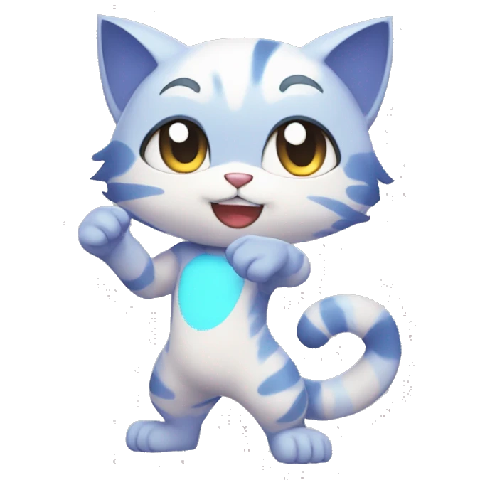 Catboy-Sona-Fakémon full body emoji