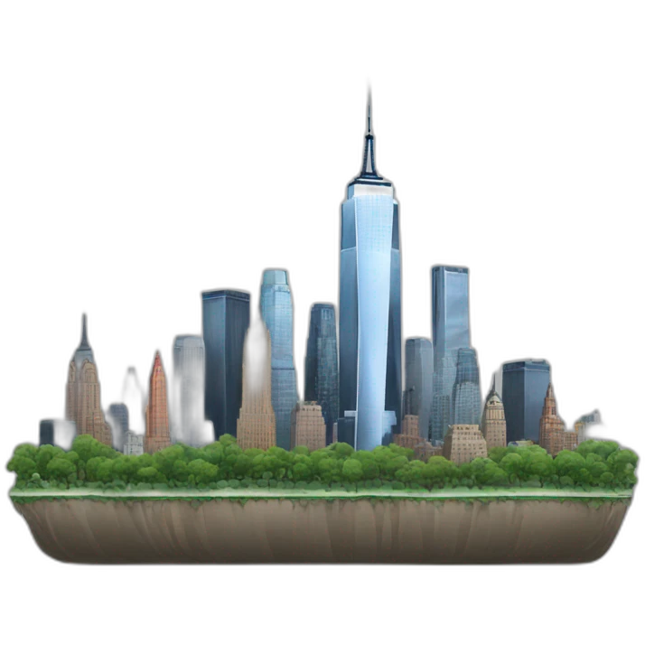 New York city Skyline emoji