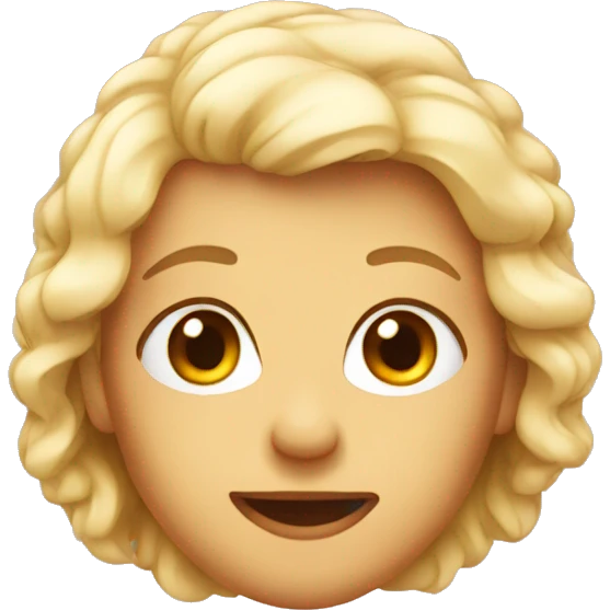 Lovely face emoji